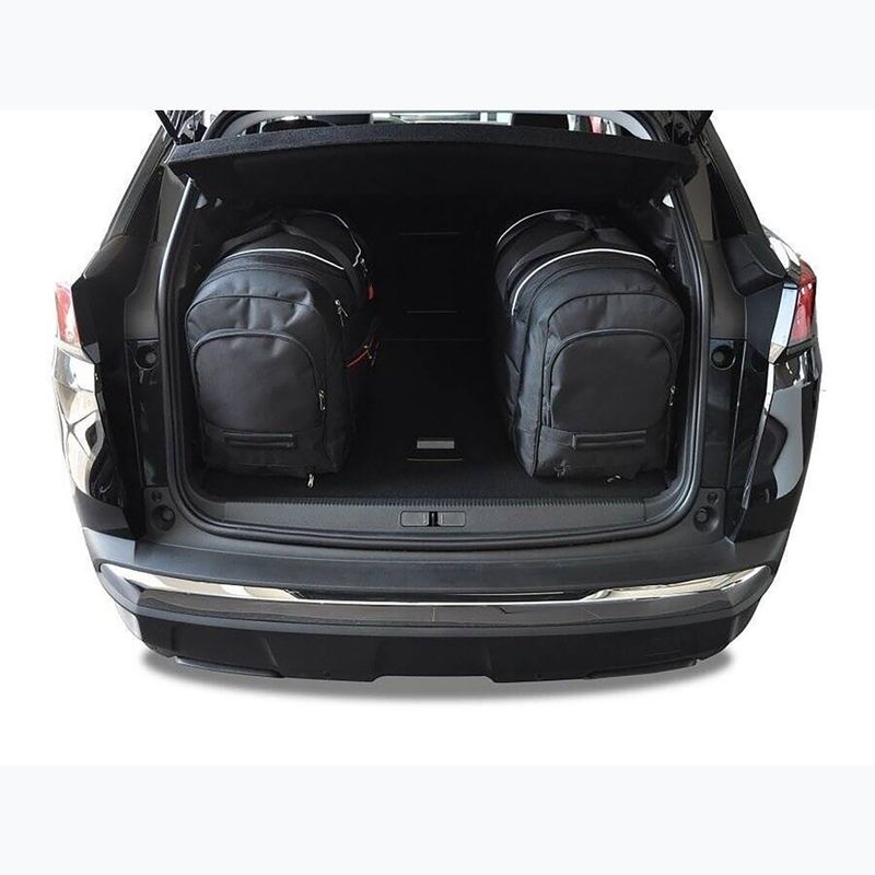 Sada tašek do zavazadlového prostoru KJUST Peugeot 3008 2016+ 4 ks black 15