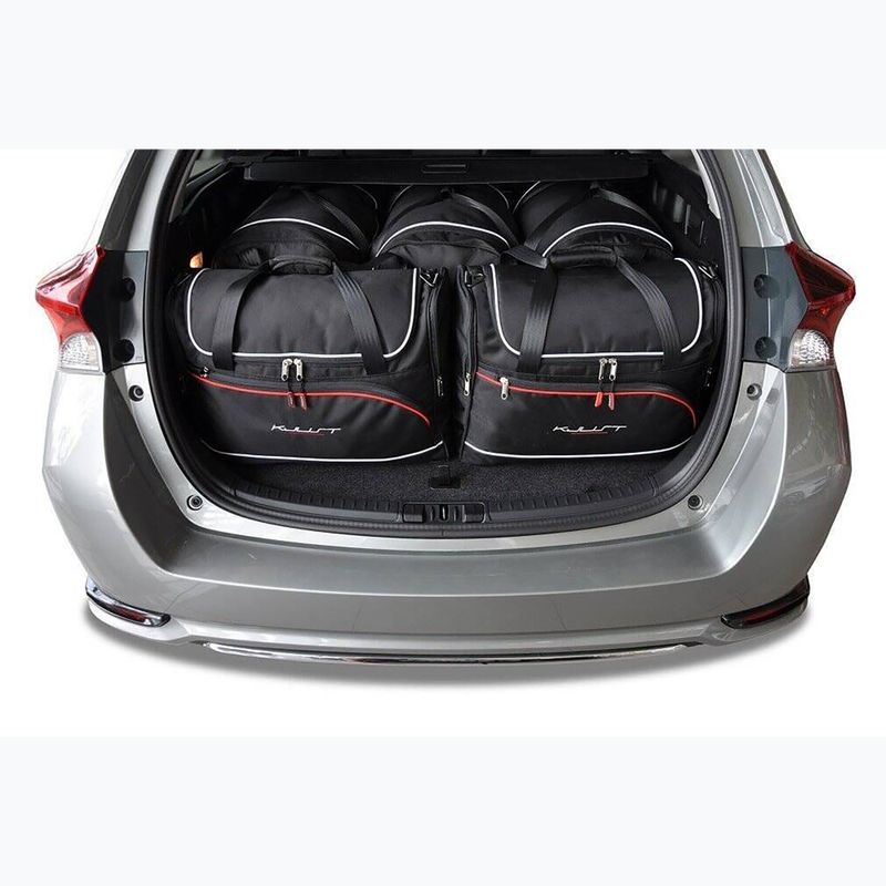 Sada tašek do zavazadlového prostoru  KJUST Toyota Auris Touring Sports 2013-2018 5 ks black  15