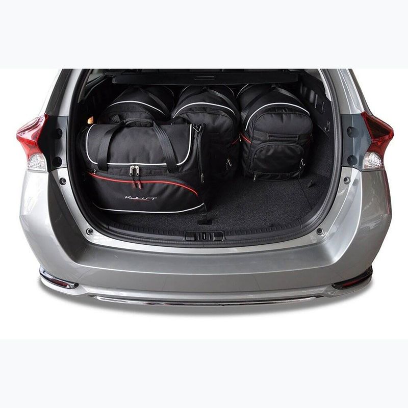 Sada tašek do zavazadlového prostoru  KJUST Toyota Auris Touring Sports 2013-2018 5 ks black  16