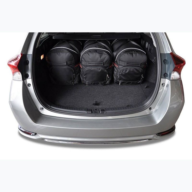 Sada tašek do zavazadlového prostoru  KJUST Toyota Auris Touring Sports 2013-2018 5 ks black  17