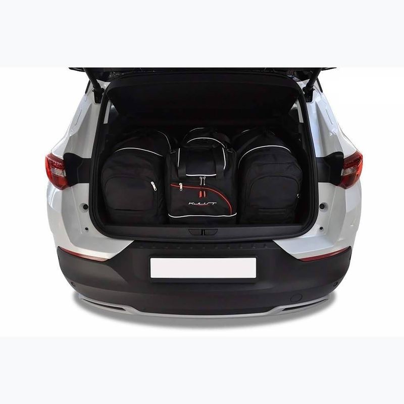 Sada tašek do zavazadlového prostoru  KJUST Opel Grandland X 2017+ 4 ks black  11