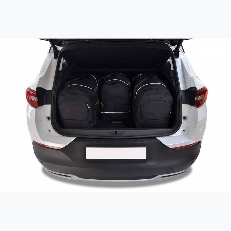 Sada tašek do zavazadlového prostoru  KJUST Opel Grandland X 2017+ 4 ks black  12