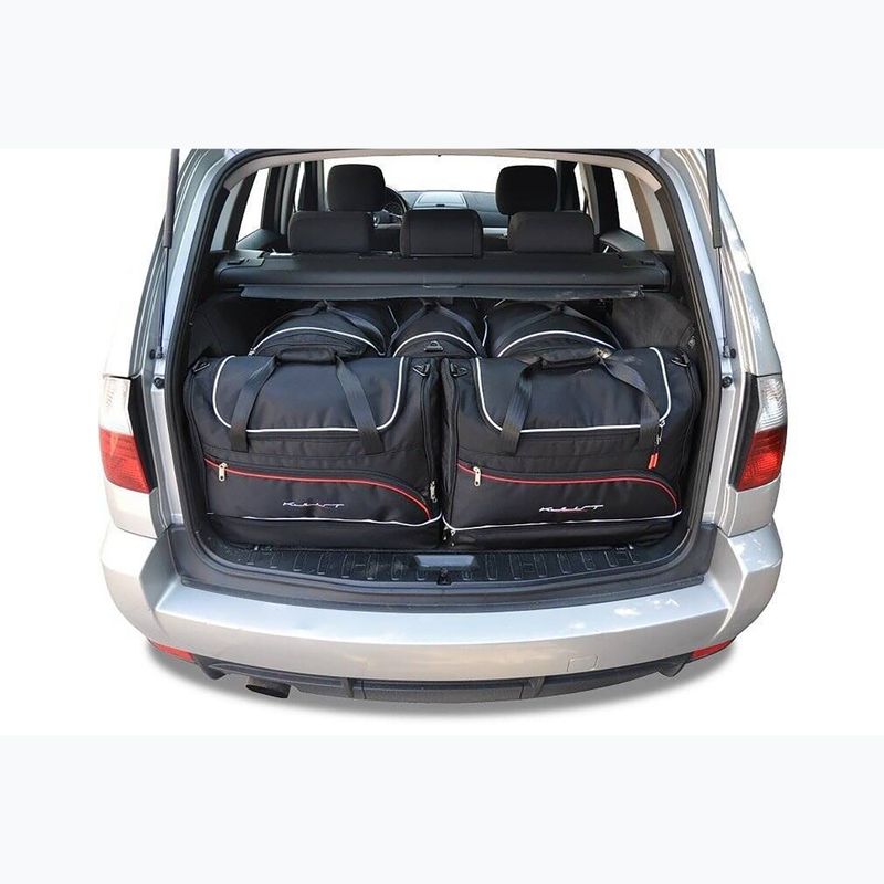 Sada tašek do zavazadlového prostoru KJUST BMW X3 2003-2010 5 ks black 12