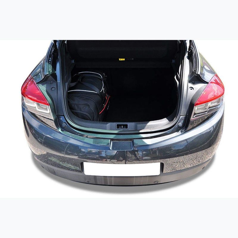 Sada tašek do zavazadlového prostoru  KJUST Renault Megane Coupe 2008+2016 4 ks black  13