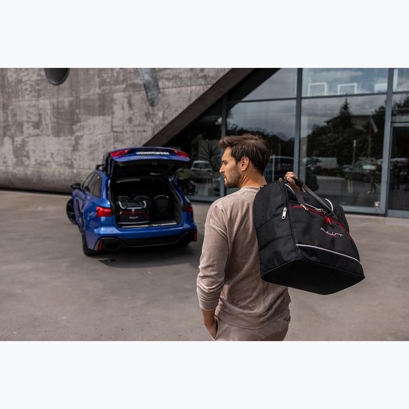 Sada tašek do zavazadlového prostoru KJUST Mercedes-Benz E Cabrio 2017+ 4 ks black 17