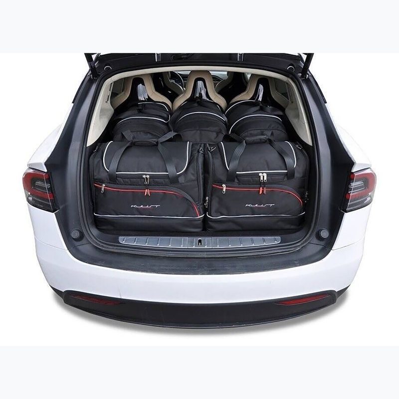Sada tašek do zavazadlového prostoru KJUST Tesla Model X 2016+ 5 ks black 15