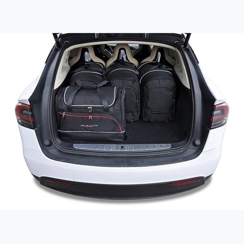 Sada tašek do zavazadlového prostoru KJUST Tesla Model X 2016+ 5 ks black 16