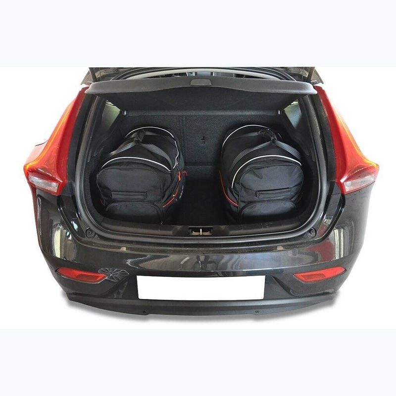 Sada tašek do zavazadlového prostoru KJUST Volvo V40 Cross Country 2012-2019 3 ks black 11