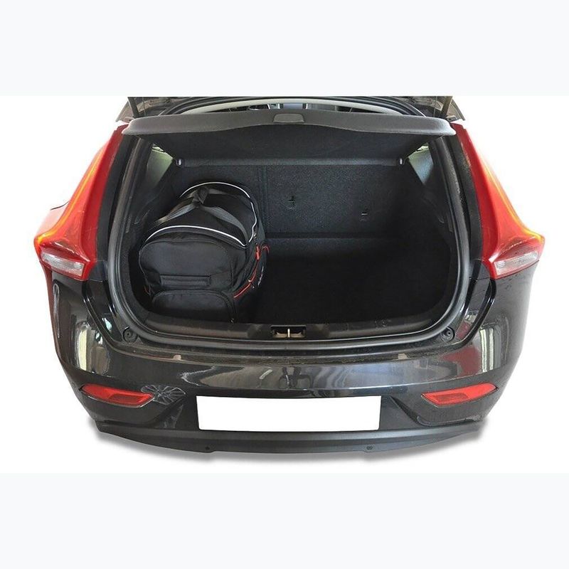 Sada tašek do zavazadlového prostoru KJUST Volvo V40 Cross Country 2012-2019 3 ks black 12