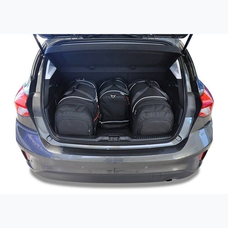 Sada tašek do zavazadlového prostoru KJUST Ford Focus Hatchback 2018+ 4 ks black 14