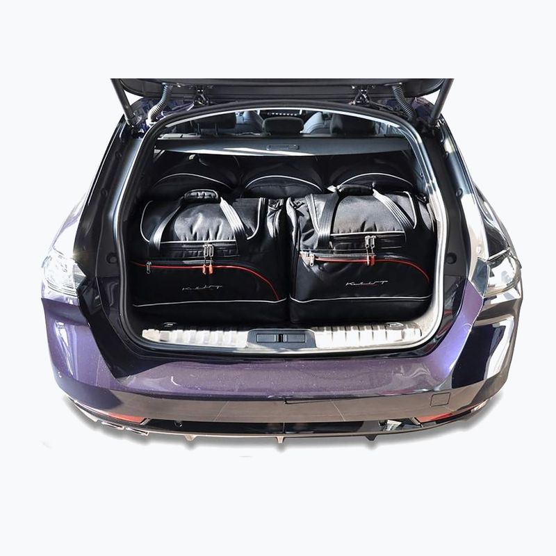 Sada tašek do zavazadlového prostoru KJUST Peugeot 508 Sw Hybrid Phev 2019+ 5 ks black 11