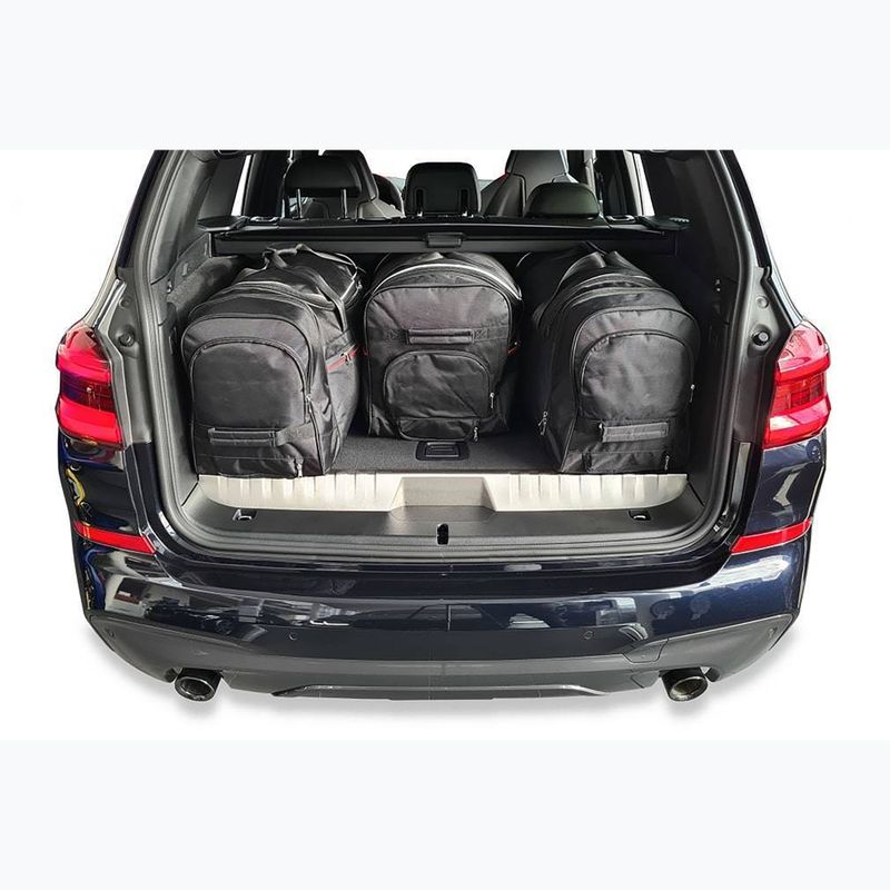 Sada tašek do zavazadlového prostoru KJUST BMW X3 Phev 2019+ 4 ks black 15