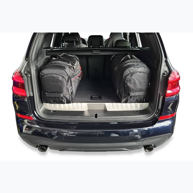 Sada tašek do zavazadlového prostoru KJUST BMW X3 Phev 2019+ 4 ks black 16