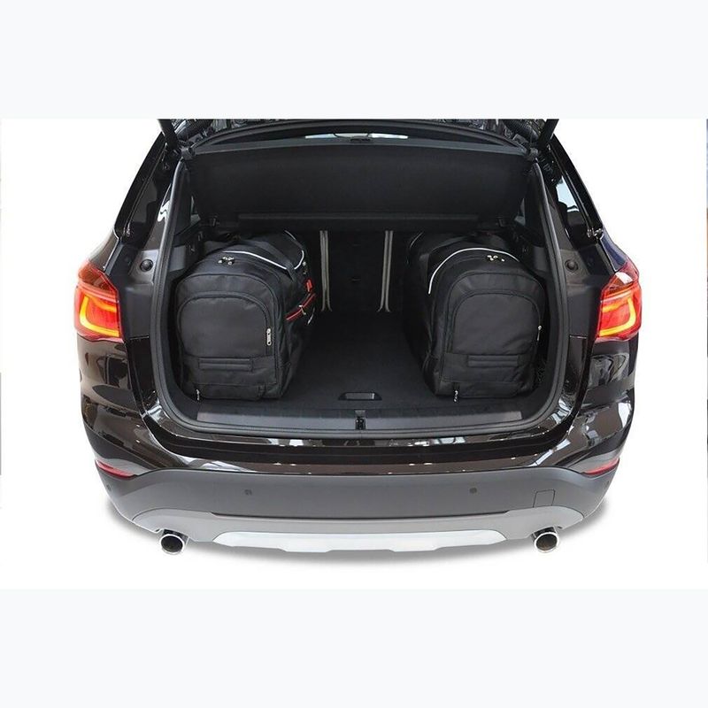 Sada tašek do zavazadlového prostoru KJUST BMW X1 Phev 2015+ 4 ks black 15