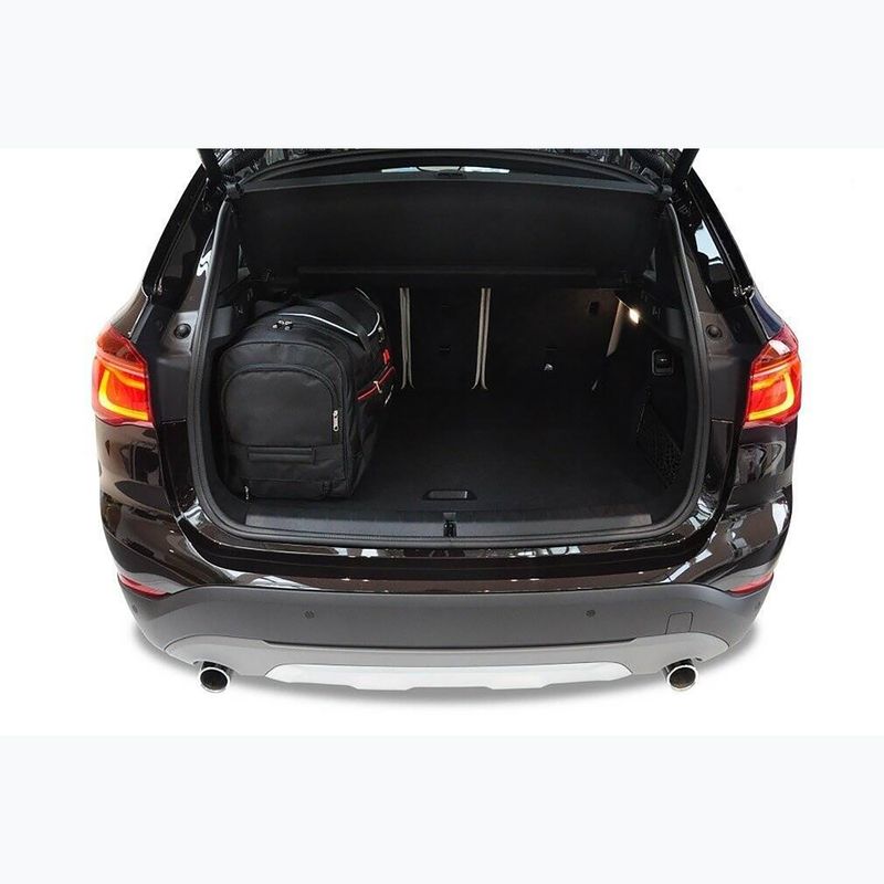 Sada tašek do zavazadlového prostoru KJUST BMW X1 Phev 2015+ 4 ks black 16