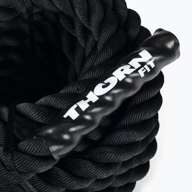 Tréninkové lano THORN FIT Battle Rope černé 506384 2