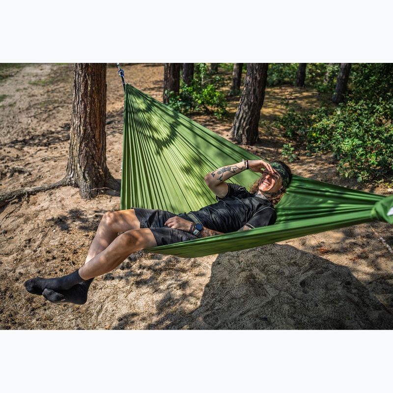 Turistický hamak Lesovik Bright treetop green 6