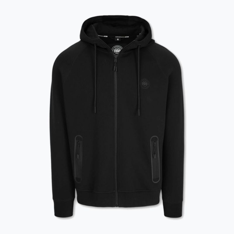 Pánská mikina Pitbull Dogwood Hooded Zip Sweatshirt black 4