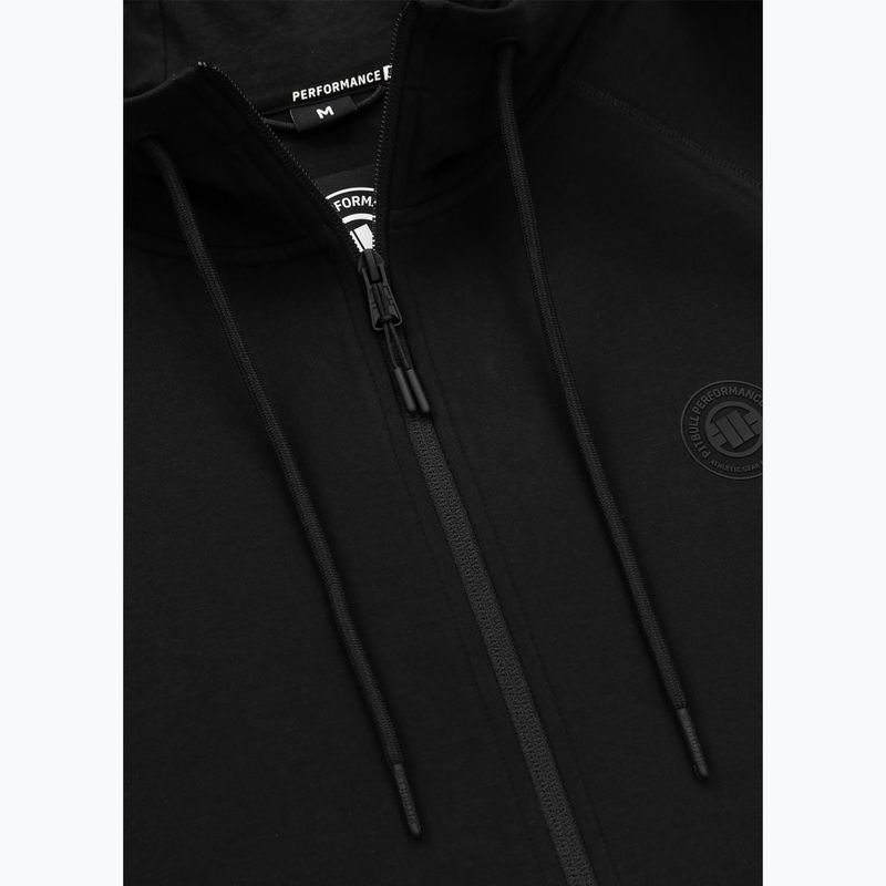 Pánská mikina Pitbull Dogwood Hooded Zip Sweatshirt black 6