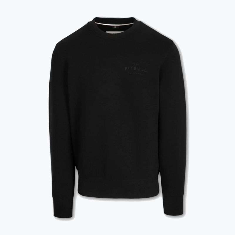 Pánská mikina  Pitbull Sampson Crewneck Sweatshirt black 6