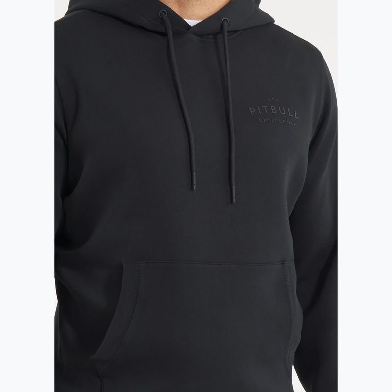 Pánská mikina Pitbull Sampson Hooded Sweatshirt black 5