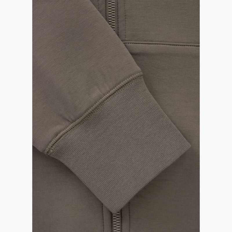 Pánská mikina Pitbull Sampson Hooded Zip Sweatshirt taupe 11