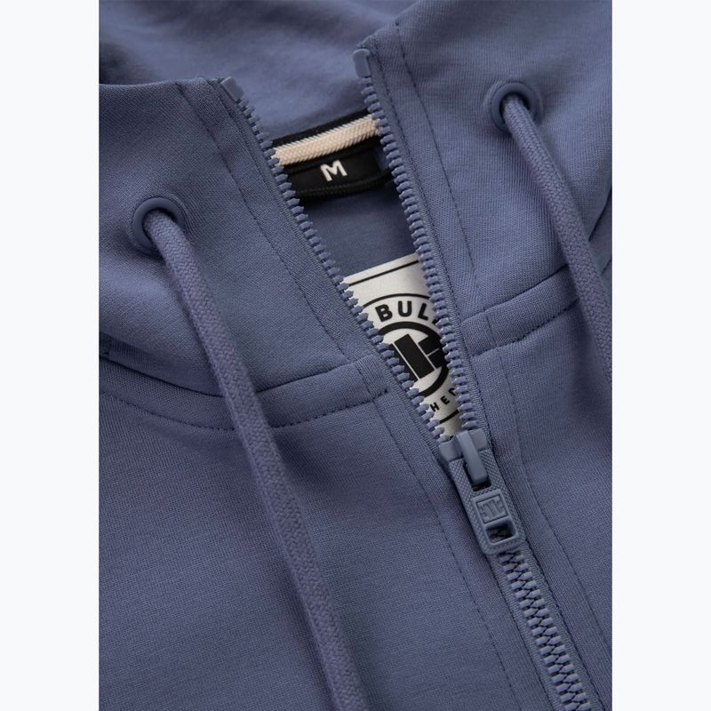 Pánská mikina Pitbull Sampson Hooded Zip Sweatshirt navy jeans 8