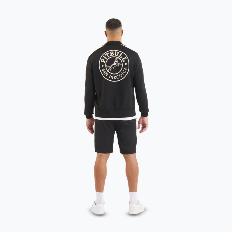 Pánská mikina Pitbull Track Jacket San Diego black 3