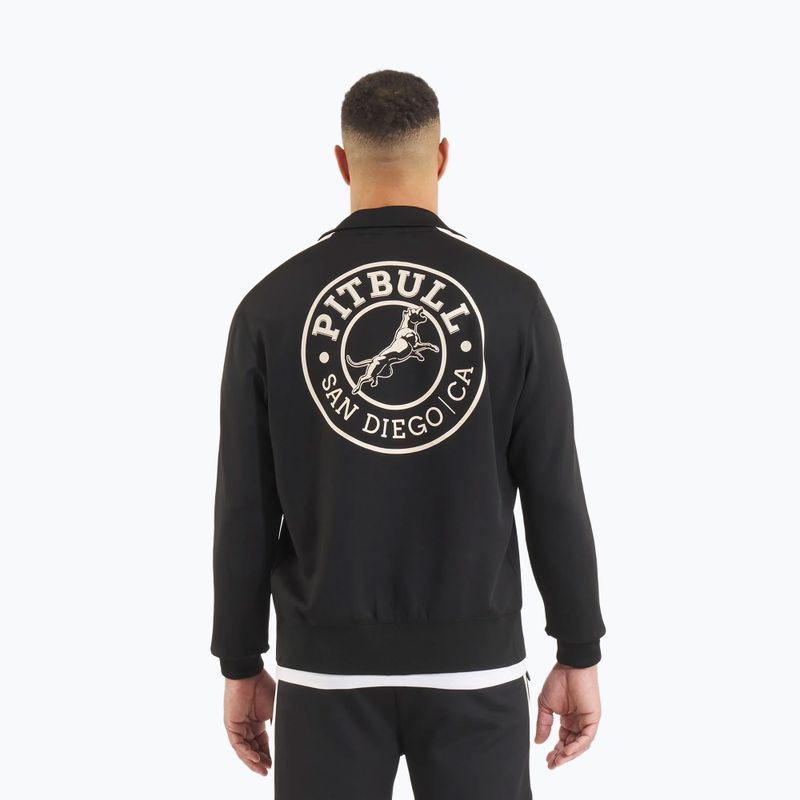 Pánská mikina Pitbull Track Jacket San Diego black 4