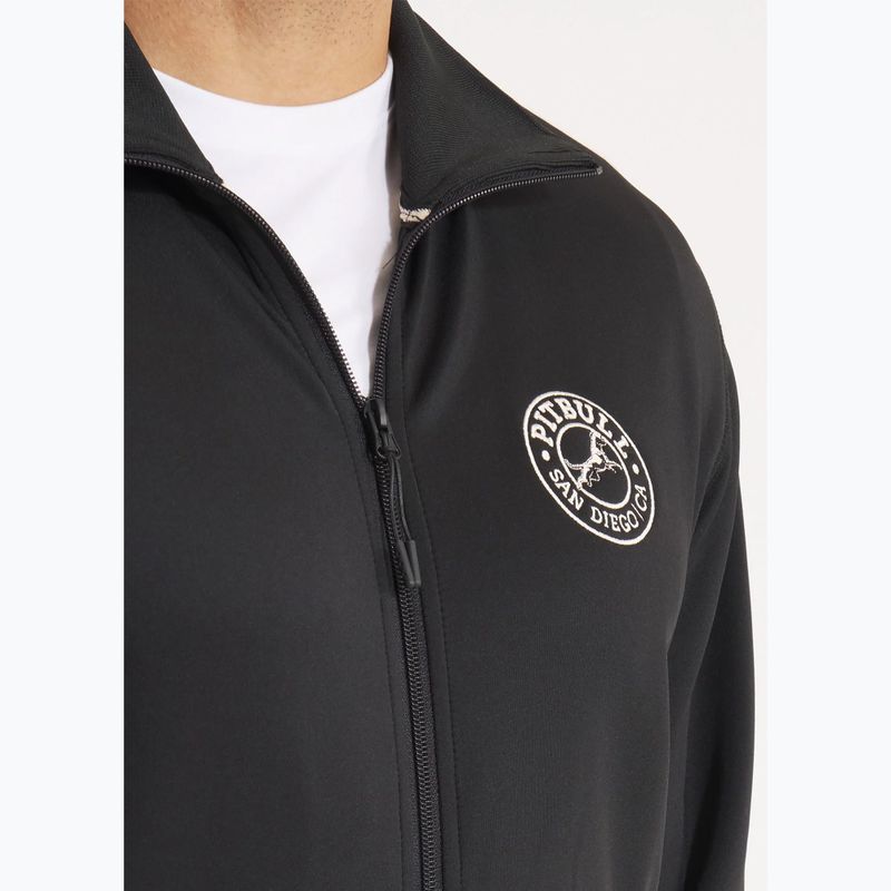 Pánská mikina Pitbull Track Jacket San Diego black 5