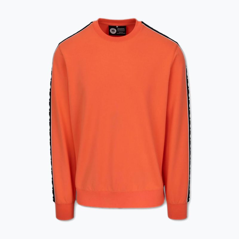 Pánská mikina Pitbull Tape Nugget Crewneck Sweatshirt bright salmon 5