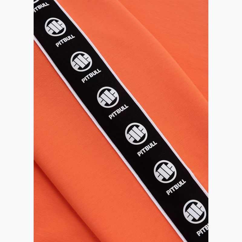 Pánská mikina Pitbull Tape Nugget Hooded Sweatshirt bright salmon 9