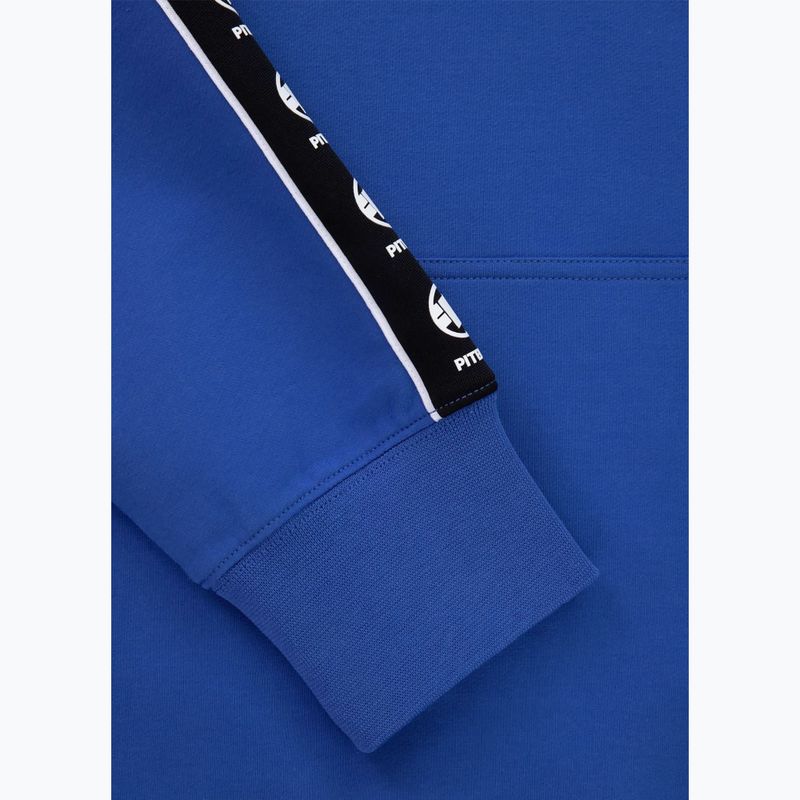 Pánská mikina Pitbull Tape Nugget Hooded Sweatshirt electric blue 10