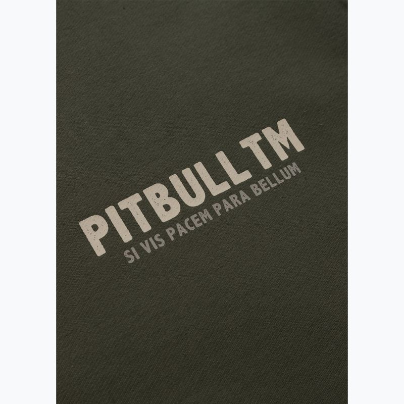 Pánská mikina Pitbull Para Bellum Crewneck Sweatshirt old green 7