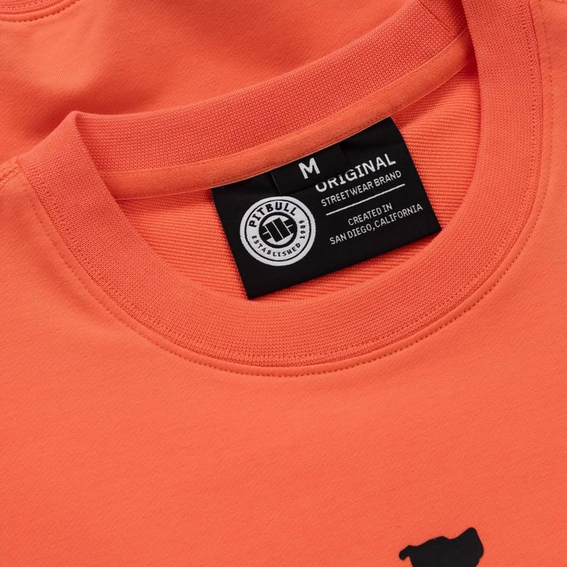Pánská mikina  Pitbull Surfing Dog Crewneck Sweatshirt bright salmon 6