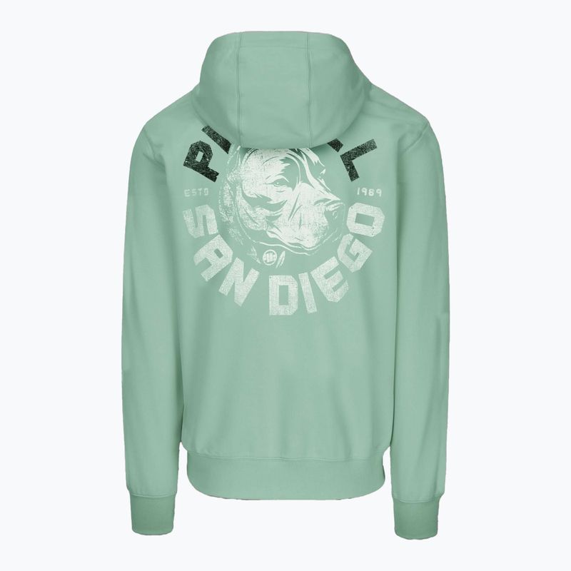 Pánská mikina Pitbull Dog Sd Hooded Sweatshirt light mint 2