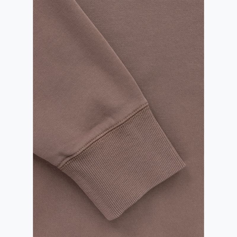 Pánská mikina Pitbull Lancaster 2 Crewneck Sweatshirt washed burgundy 8