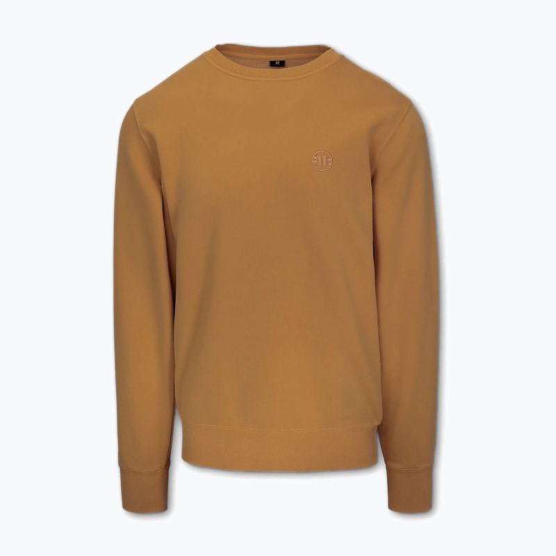 Pánská mikina Pitbull Lancaster 2 Crewneck Sweatshirt honey yellow 5