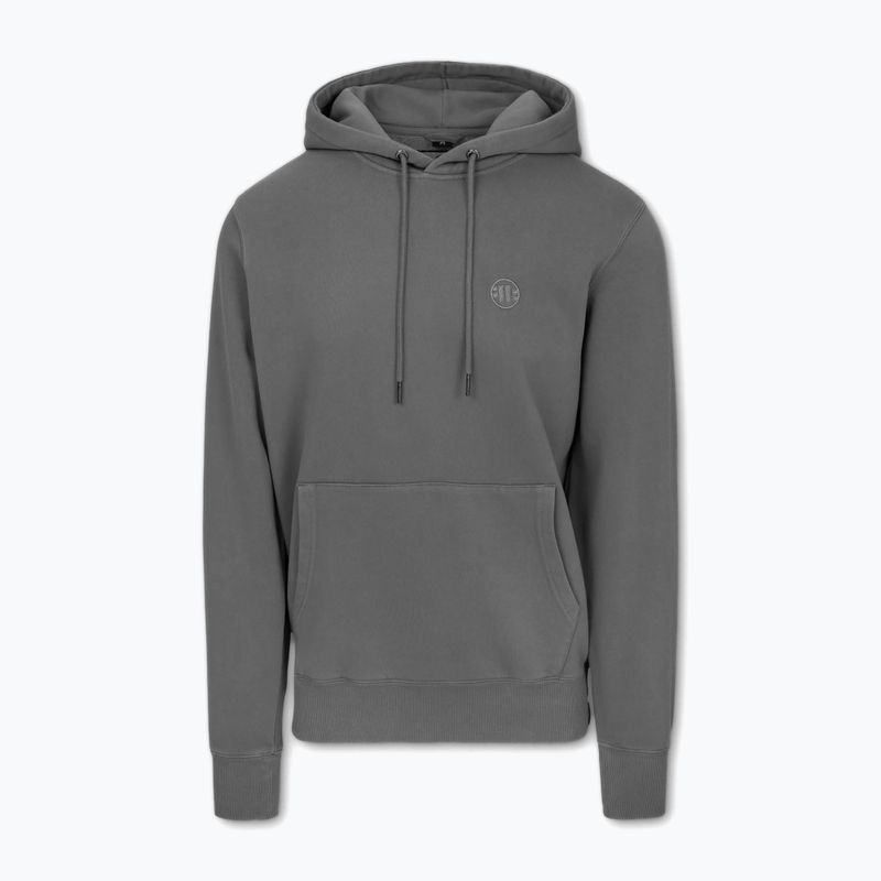 Pánská mikina Pitbull Lancaster 2 Hooded Sweatshirt washed grey 5