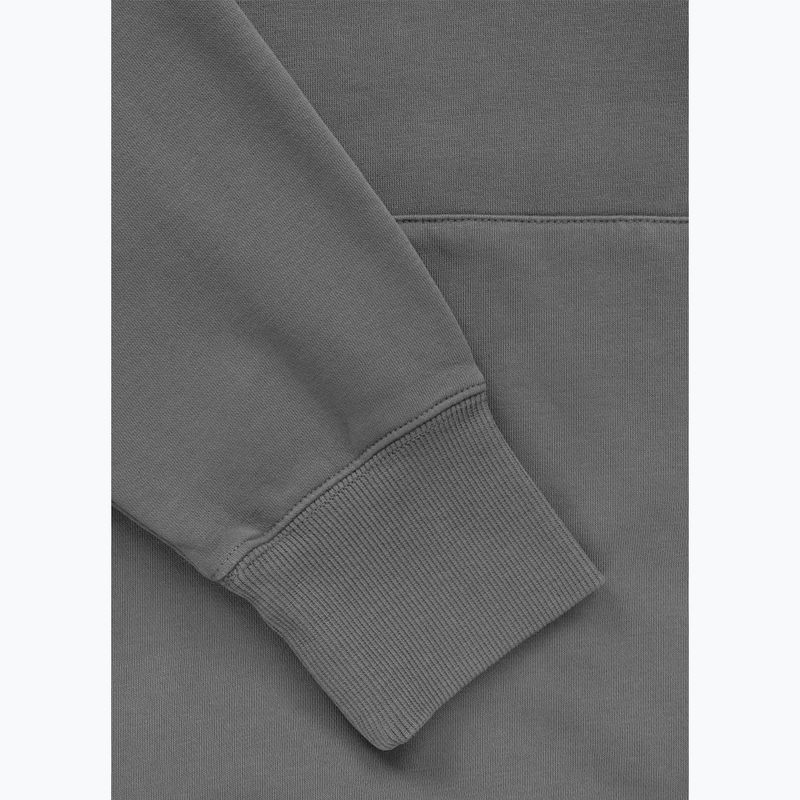 Pánská mikina Pitbull Lancaster 2 Hooded Sweatshirt washed grey 9