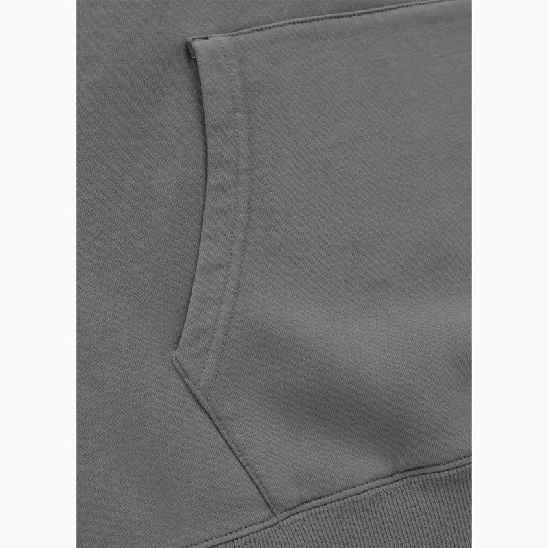 Pánská mikina Pitbull Lancaster 2 Hooded Sweatshirt washed grey 10