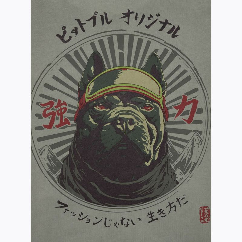 Pánská mikina Pitbull Mt Fuji Hooded Sweatshirt grey harbour 6