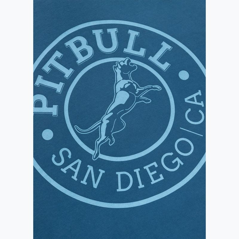 Mikina Pitbull Vintage Boxing Hooded Sweatshirt shade blue 11