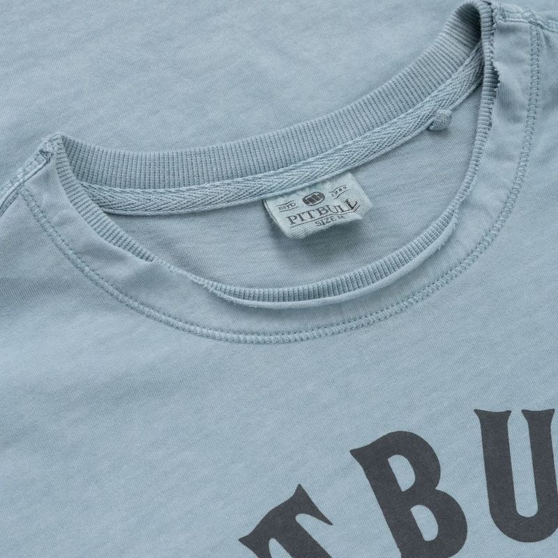 Pánské tričko Pitbull Shkull Logo blue 5