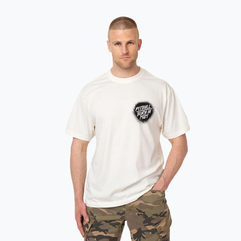 Pánské tričko Pitbull Graffiti off white