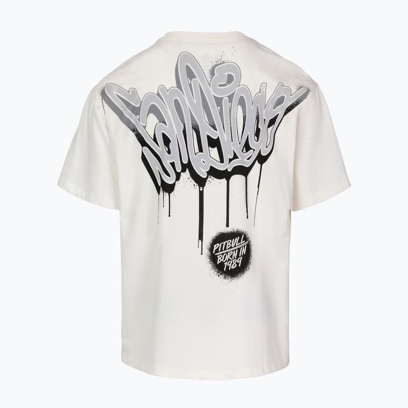 Pánské tričko Pitbull Graffiti off white 6