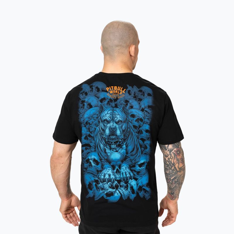 Pánské tričko Pitbull Guardian Angel black 3