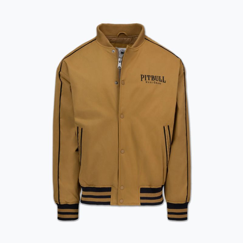 Pánská bunda Pitbull Radford Baseball honey yellow 5