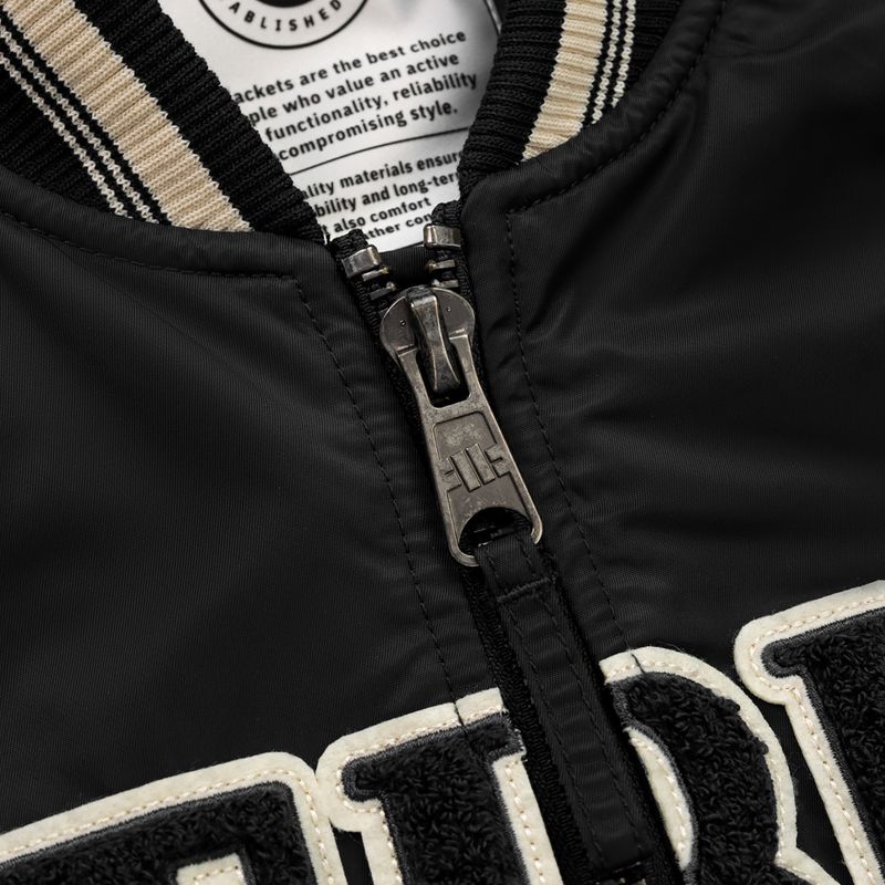Pánská bunda Pitbull Detroit Baseball black 5