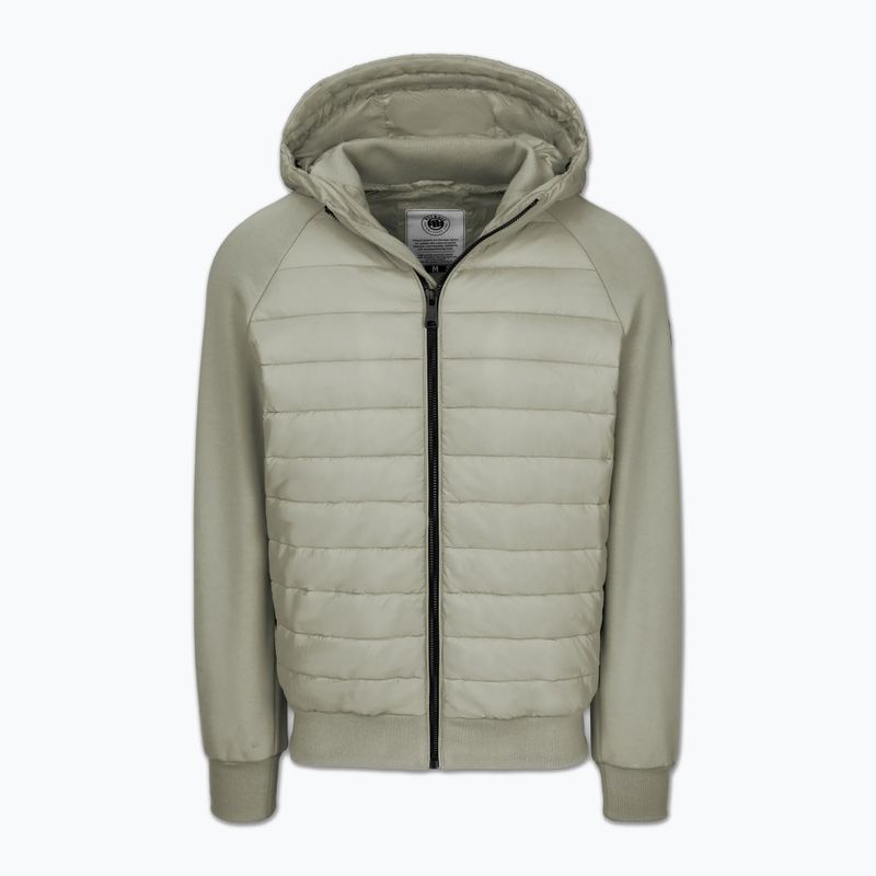 Pánská bunda Pitbull Palomar Padded Hooded Hybrid Dusty Salvia 5